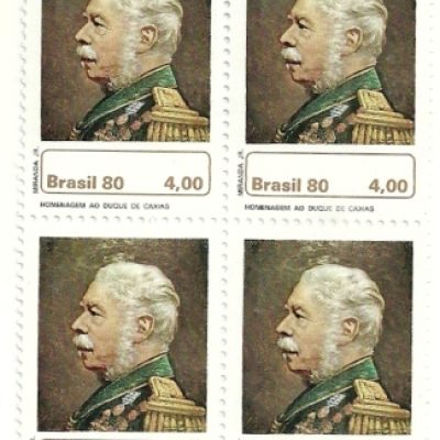 QC1141MINT - Homenagem ao Duque de Caxias - 1980 - MINT