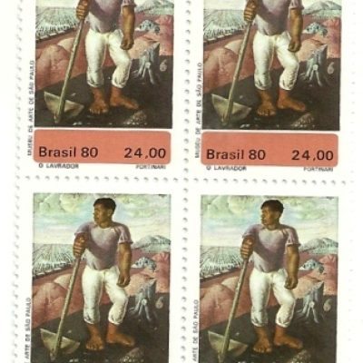 QC1142MINT - Museu de Artes do Brasil - C. Portinari - 1980 - MINT