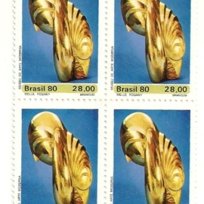 QC1143MINT - Museu de Artes do Brasil - C. Brancusi - 1980 - MINT