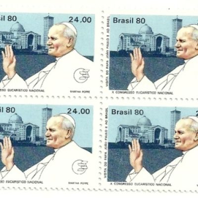 QC1150MINT- Visita do Papa Paulo II ao Brasil - Aparecida - 1980 - MINT
