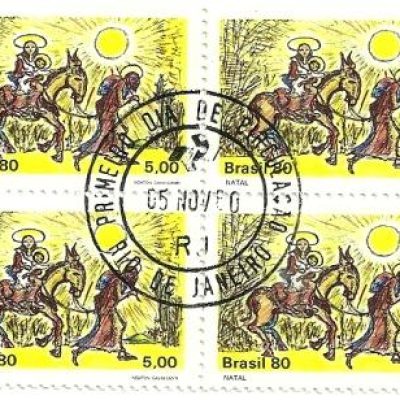 QC1171CPD- Natal - " Fuga para o Egito" - 1980 -CPD