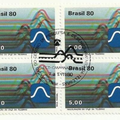 QC1172CBC- Inauguração do Centro de Pesquisa e Desenvolvimento da Telebrás - Campinas - 1980 -CBC