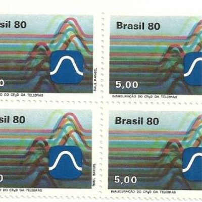 QC1172MINT- Inauguração do Centro de Pesquisa e Desenvolvimento da Telebrás - Campinas - 1980 -MINT