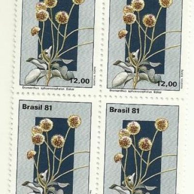 QC1220MINT - Flora Brasileira do Planalto Central - Eremanthus - 1981 - MINT
