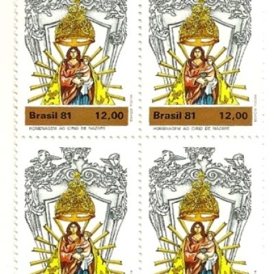 QC1222MINT - Homenagem ao Círio N. S. de Nazaré - Virgem - 1981 - MINT