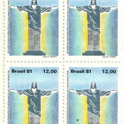 QC1223MINT - 50 Anos da Inauguração do Cristo Redentor - Rio de Janeiro - 1981 - MINT