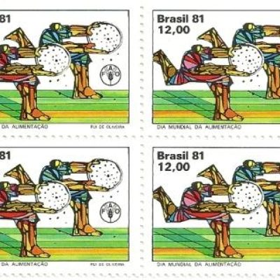 QC1224MINT - 1º Dia Mundial da Alimentação - Camponeses - 1981 - MINT