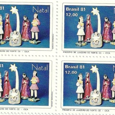 QC1227MINT - Natal Presépios Populares - Juazeiro - 1981 - MINT
