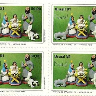 QC1228MINT - Natal Presépios Populares - Caruaru - 1981 - MINT
