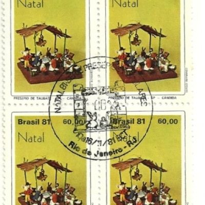 QC1230CBC - Natal Presépios Populares - Taubaté - 1981 - CBC