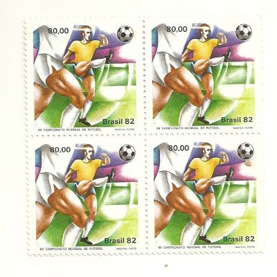 QC1246MINT - XII Campeonato Mundial de Futebol Espanha - Jogada - 1982 - MINT