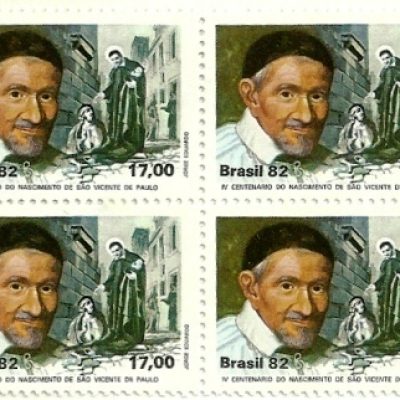 QC1254MINT - 400 anos do Nascimento de São Vicente - São Paulo - 1982 - MINT