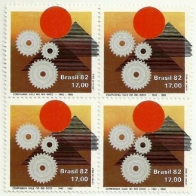 QC1259MINT - Cia Vale do Rio Doce - Símbolos - 1982 - MINT