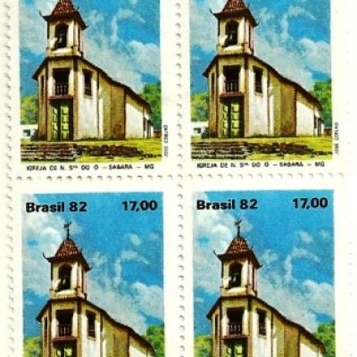 QC1266MINT - Turismo o Barroco Mineiro - Igreja N. Sra. Ó - 1982 - MINT