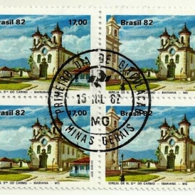 QC1267CPD - Turismo o Barroco Mineiro - Igreja N. Sra. Carmo - 1982 - CPD