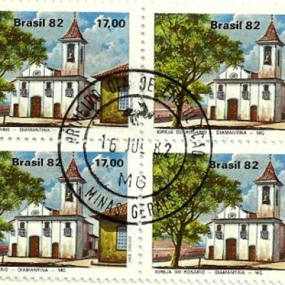 QC1268CPD - Turismo o Barroco Mineiro - Igreja do Rosário - 1982 - CPD
