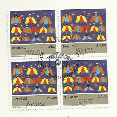 QC1291CBC - Natal Desenhos Infantis - Coro   - 1982 - CBC