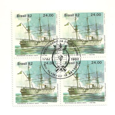 QC1301CBC - Bicentenário da Escola Naval - B.Constante   - 1982 - CBC