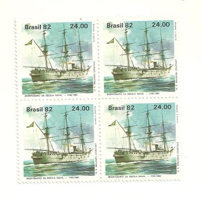 QC1301MINT - Bicentenário da Escola Naval - B.Constante   - 1982 - MINT