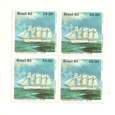 QC1303MINT - Bicentenário da Escola Naval - Alm. Saldanha   - 1982 - MINT