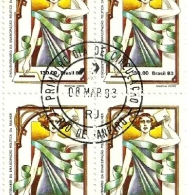 QC1310CPD - Cinquentenário da Emancipação Política da Mulher Brasileira - Voto - 1983 - CPD