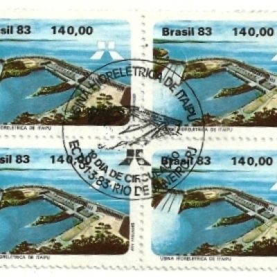 QC1311CBC - Usina Hidrelétrica de Itaipu - Vista - 1983 - CBC