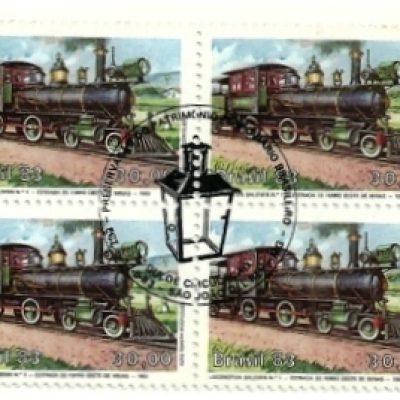 QC1326CBC - Preservação do Patrimônio Ferroviário Brasileiro - Baldwin  - 1983 - CBC