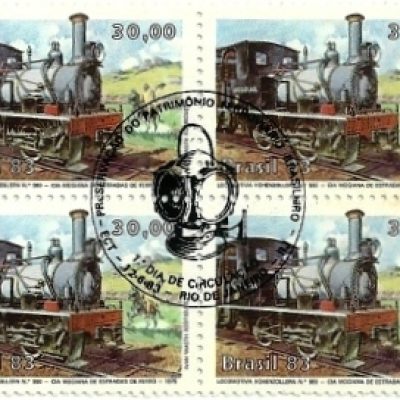 QC1327CBC - Preservação do Patrimônio Ferroviário Brasileiro - Hohenzollern   - 1983 - CBC