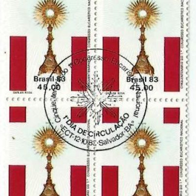QC1354CBC - Cinquentenário do 1º Congresso Eucarístico Nacional - Salvador/Ba - 1983 - CBC