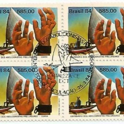 QC1375CBC - Centenário dos Abolicionistas Precursores Ceará e Amazonas - 1984 - CBC