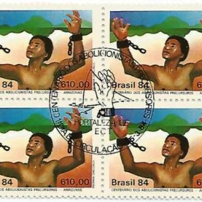 QC1376CBC - Centenário dos Abolicionistas Precursores Ceará e Amazonas - 1984 - CBC