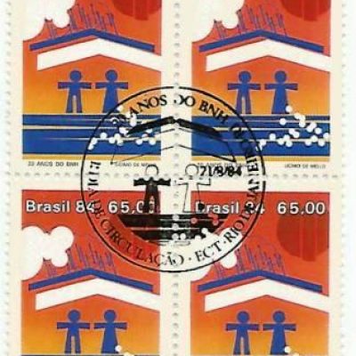 QC1411CBC - 20 anos do Banco Nacional da Habitação - BNH - 1984 - CBC