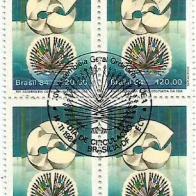 QC1424CBC - XIV Assembleia Geral Ordinária da OEA - Brasília - 1984 - CBC