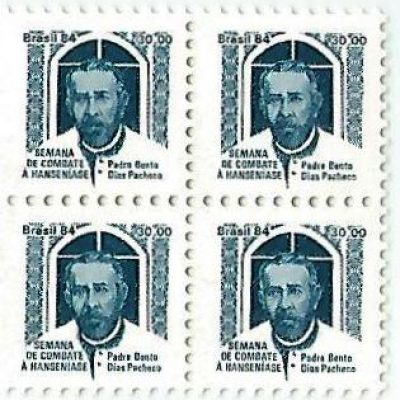 QC1431MINT - Semana de Combate à Hanseníase - Padre Bento - 1984 - MINT