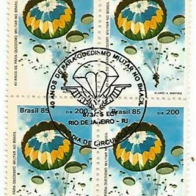 QC1442CBC - 40 anos de Paraquedismo Militar no Brasil - 1985 - CBC