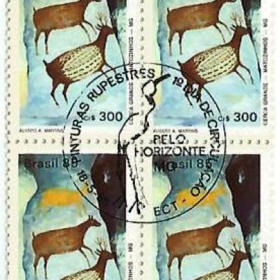 QC1455CBC - Pinturas Rupestres - BRAPEX VI - 1985 - CBC