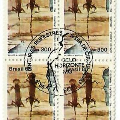 QC1456CBC - Pinturas Rupestres - BRAPEX VI - 1985 - CBC