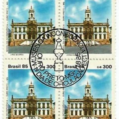 QC1473CBC - Museu da Inconfidência e Museu Histórico e Diplomático Itamaraty - 1985 - CBC