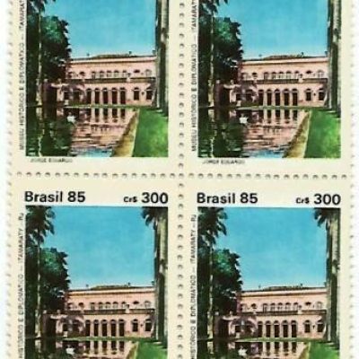 QC1474MINT - Museu da Inconfidência e Museu Histórico e Diplomático Itamaraty - 1985 - MINT