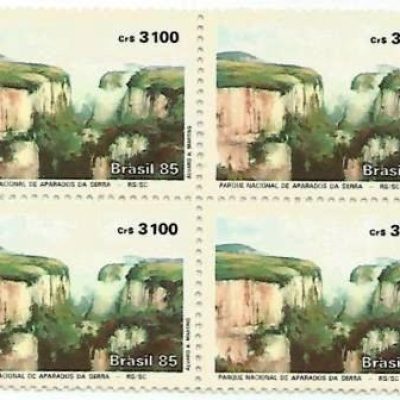 QC1482MINT - Parque Nacional de Aparados da Serra - RS/SC - 1985 - MINT