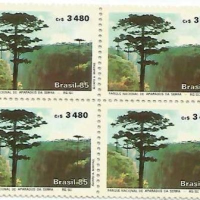 QC1484MINT - Parque Nacional de Aparados da Serra - RS/SC - 1985 - MINT
