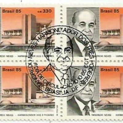 QC1485CBC - Presidente Tancredo Neves - Harmonizador dos Três Poderes - 1985 - CBC