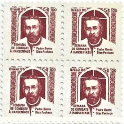 QC1501MINT - SEMANA DE COMBATE Á HANSENÍASE - PADRO BENTO - MINT