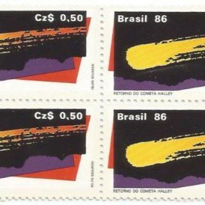 QC1507MINT - RETORNO DO COMETA HALLEY - MINT