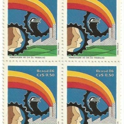 QC1509MINT - HOMENAGEM AO DIA DO TRABALHO - 1986 - MINT