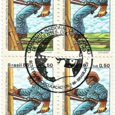 QC1516CBC - CAMPANHA NACIONAL DE PREVENÇÃO DE ACIDENTES DE TRABALHO - 1986 - CBC