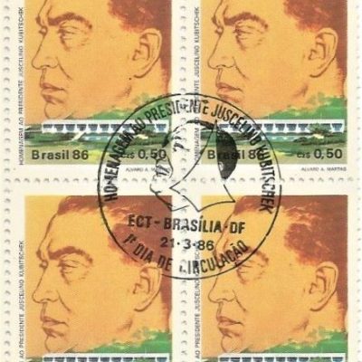 QC1518CBC - HOMENAGEM AO PRESIDENTE JUSCELINO KUBITSCHEK (1902-1976) - 1986 - CBC