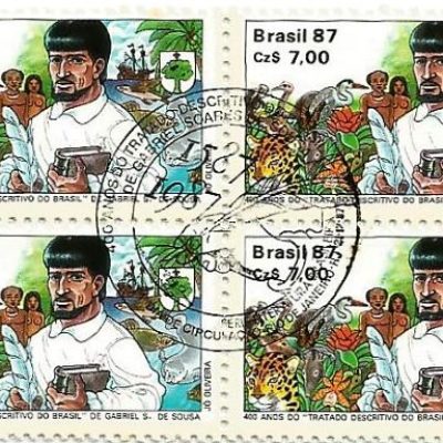 QC1575CBC - 400 ANOS DO TRATADO DESCRITIVO DO BRASIL DE GABRIEL SOARES DE SOUSA - 1988 - CBC