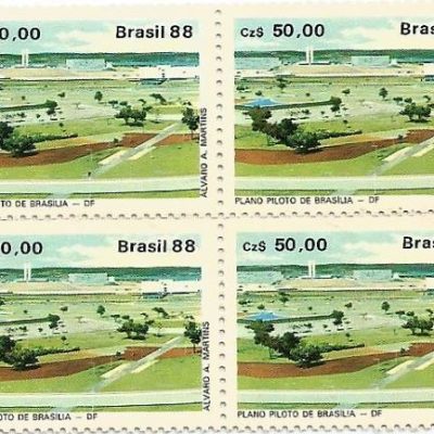 QC1586MINT - LUBRAPEX 88 - XIIª EXPOSIÇÃO FILATÉLICA LUSO-BRASILEIRA, PORTO - 1988 - MINT