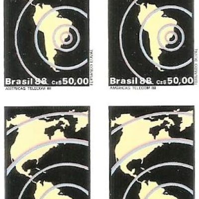 QC1588MINT - AMÉRICAS TELECOM 88 - 1988 - MINT
